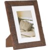 Cadre photo en bois Driftwood 15x20 brun foncé