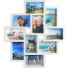 Henzo Cadre de galerie Holiday 10 photos 10x15 cm blanc