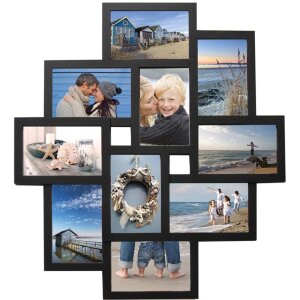 Henzo Cadre de galerie Holiday 10 photos 10x15 cm noir...