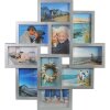 Henzo Cadre de galerie Holiday 10 photos 10x15 cm gris (45x60 cm)