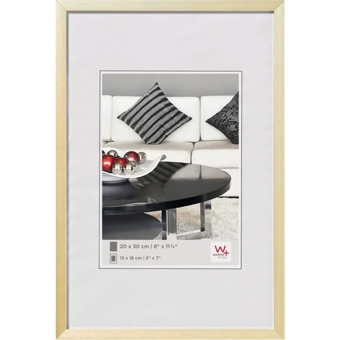 Cadre photo alu Chair 10x15 or