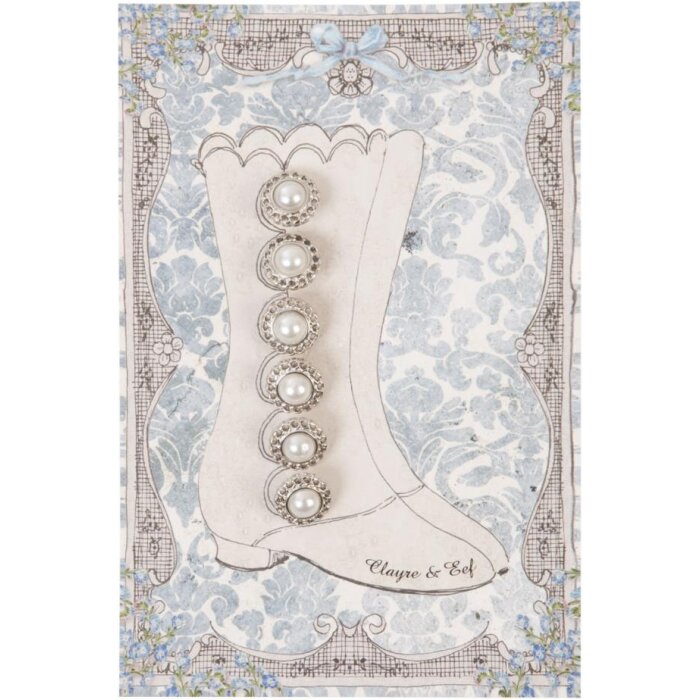 Carte en perles Bottes 10x15 cm