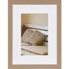 Cadre en bois Henzo Driftwood 30x40 cm beige avec passe-partout 20x30 cm