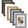 Cadre en bois Henzo Driftwood 30x40 cm beige avec passe-partout 20x30 cm