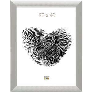 Cadre photo en aluminium Tibbi pour 13x18 cm en argent