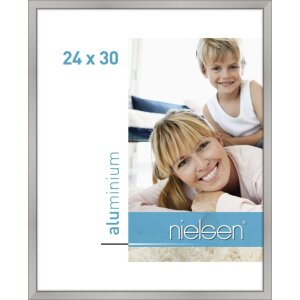 Cadre alu Nielsen Classic 24x30 cm argent mat