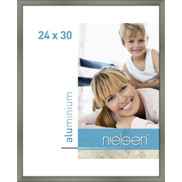 Cadre alu Nielsen Classic 24x30 cm platine