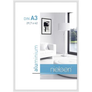 Cadre alu Nielsen Classic 29,7x42 cm blanc DIN A3 Cadre...