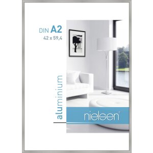 Cadre alu Nielsen Classic 42x59,4 cm argent mat