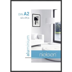 Cadre alu Nielsen Classic 42x59,4 cm noir mat