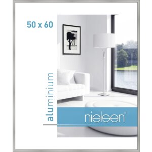 Cadre alu Nielsen Classic 50x60 cm argent mat