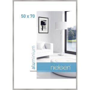 Cadre alu Nielsen Classic 50x70 cm argent mat