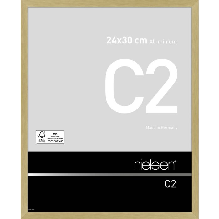 Cadre alu Nielsen C2 24x30 cm structure or mat