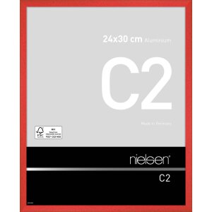 Cadre alu Nielsen C2 24x30 cm rouge tornado