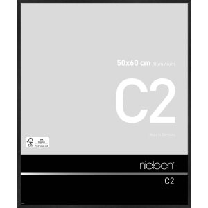 Cadre alu Nielsen C2 50x60 cm structure noir mat