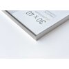 Cadre alu Nielsen Pixel 21x29,7 cm argent mat DIN A4 Cadre pour diplômes