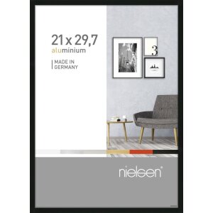 Cadre alu Nielsen Pixel 21x29,7 cm noir DIN A4 Cadre pour...