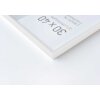 Cadre en aluminium Nielsen Pixel 21x29,7 cm blanc brillant DIN A4 Cadre pour diplômes