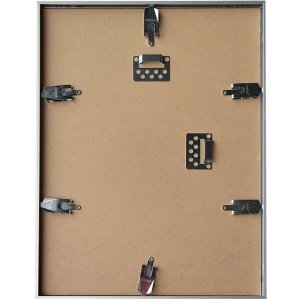 Cadre alu Pixel 21x29,7 cm rouge tornade