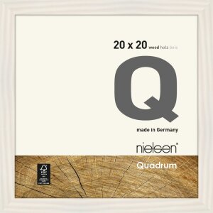 Cadre interchangeable en bois Nielsen Quadrum 20x20 cm blanc