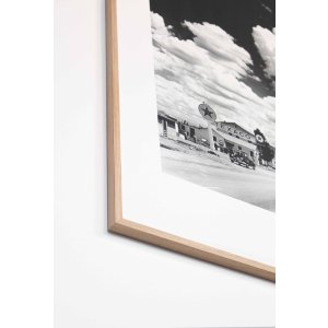 Cadre interchangeable en bois Quadrum 21x30 cm blanc