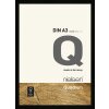 Cadre interchangeable en bois Quadrum 30x42 cm noir