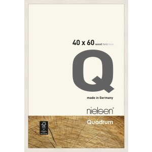 Cadre interchangeable en bois Quadrum 40x60 cm blanc