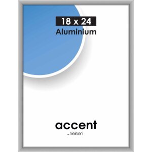 Nielsen Accent cadre alu 18x24 cm argent mat