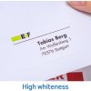 Étiquettes dadresse HERMA Premium A4, blanches 99,1x139 mm papier mat 400 pcs.