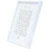 Cadre plastique S011 40x50 cm blanc