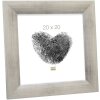 Cadre en bois S53G gris-argent 10x15 cm