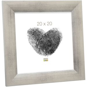 Cadre en bois S53G gris-argent 13x18 cm