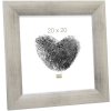 Cadre en bois S53G gris-argent 13x18 cm