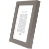 Cadre en bois S40R 10x15 cm gris foncé