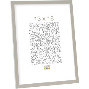 Cadre photo gris-blanc bois 15,0 x20,0 cm S43AL