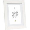 Cadre en bois Deknudt S66KF1 blanc 18x24 cm