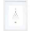 Cadre en bois Deknudt S66KF1 blanc 20x25 cm