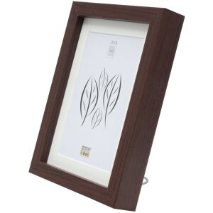 Cadre en bois S40A brun foncé 13x18 cm - 10x15 cm