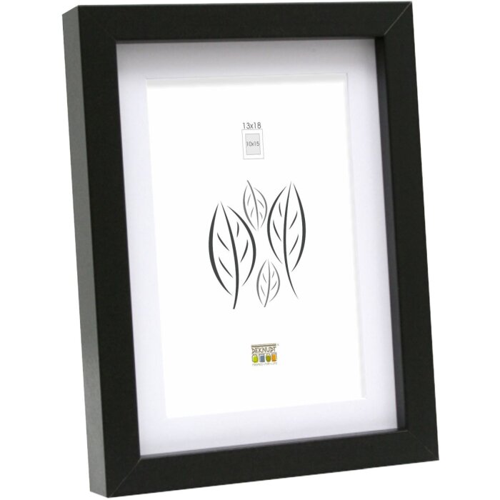 Cadre en bois S40A noir 40x60 cm - 30x45 cm