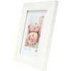 Cadre plastique S42P Deknudt blanc 13x13 cm