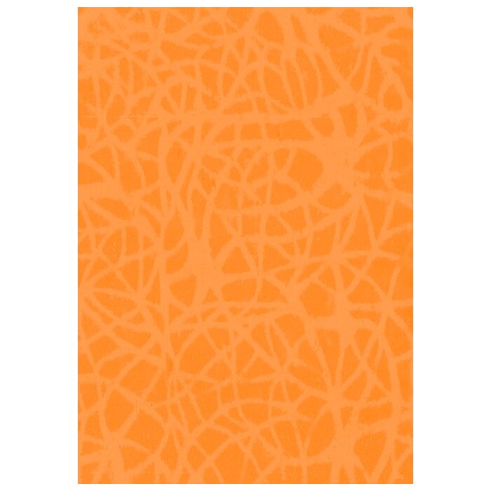 Papier 70x100 cm Handmade Loops orange