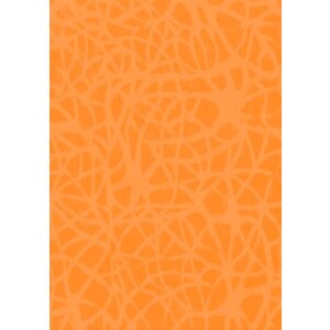 Papier 70x100 cm Handmade Loops orange