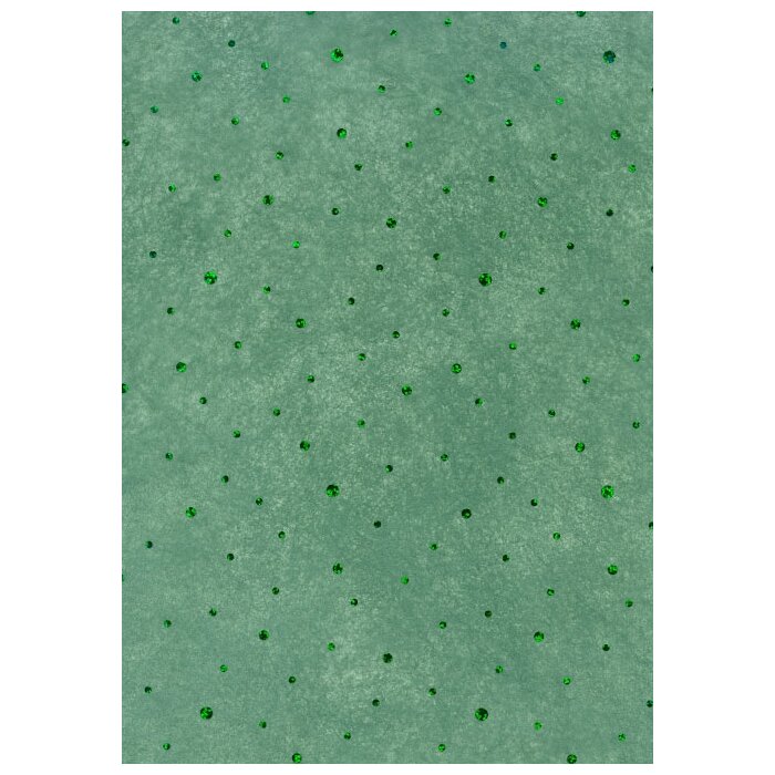 Papier 50x70cm Dots intissé vert foncé