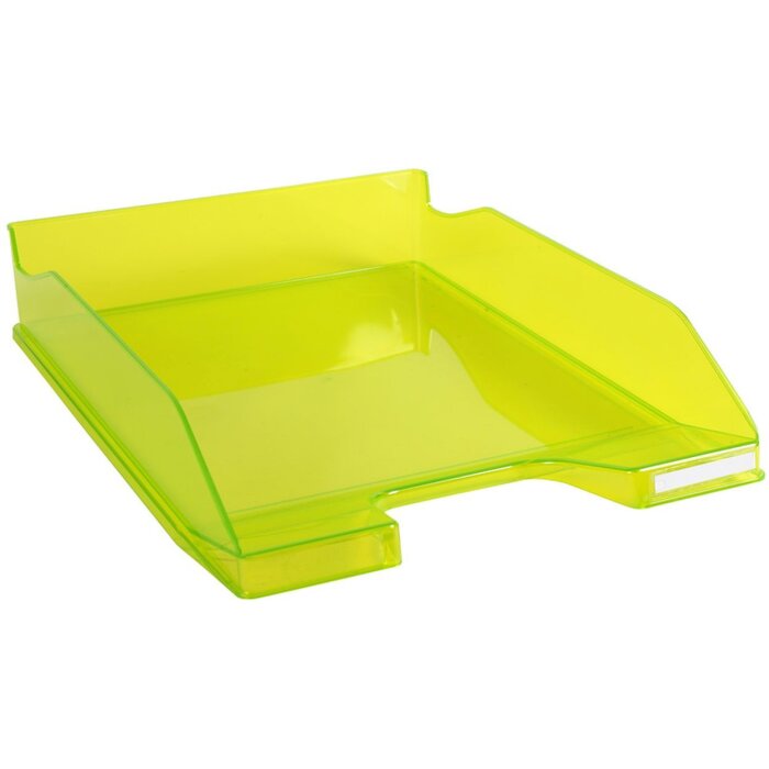 vert citron transparent glossy